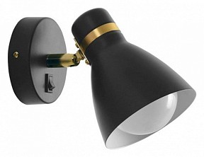 Бра Arte Lamp Fafnir черный арт. A5047AP-1BK