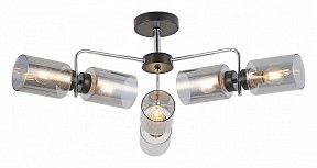 Люстра на штанге ILLUMICO  хром арт. IL8249-6COU-79 BK CR