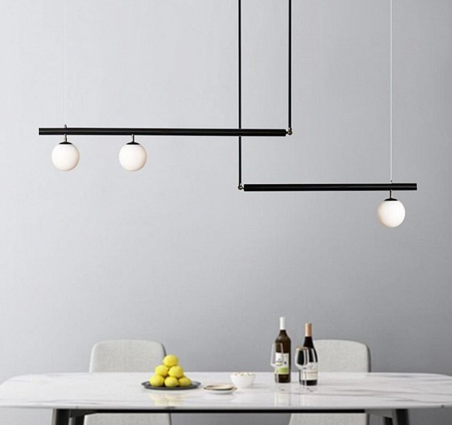 Светильник на штанге Inodesign Barra черный арт. Barra Black 44.120100
