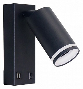 Бра Arte Lamp Imai черный арт. A2364AP-1BK