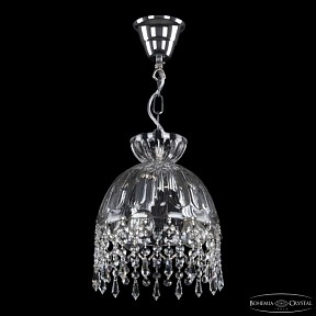 Подвесная люстра Bohemia Ivele Crystal 5478 никель арт. 5478/22 Ni Clear/M-1H Drops