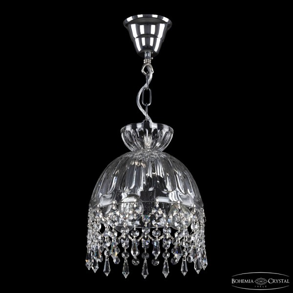 Подвесная люстра Bohemia Ivele Crystal 5478 никель арт. 5478/22 Ni Clear/M-1H Drops