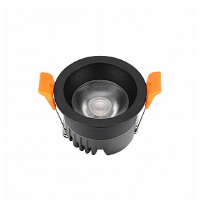 Встраиваемый светильник iLedex Technical Mars черный арт. DIM 107-7W-D64-3000K-24DG-BK