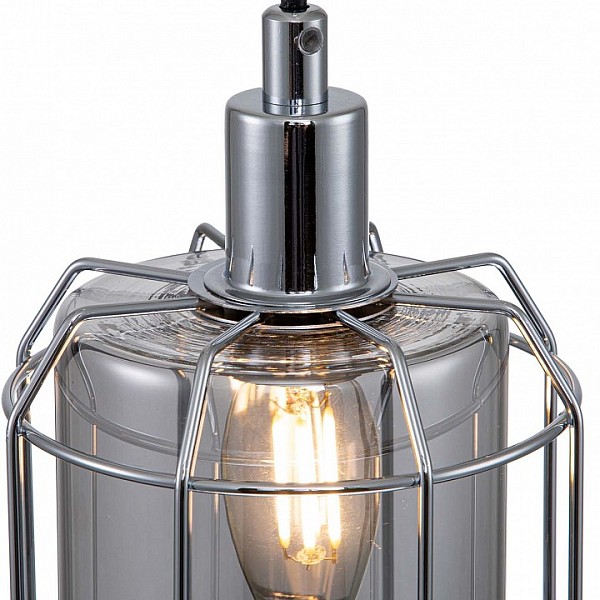 Подвесной светильник Escada Midland серый арт. 10188/1S Chrome