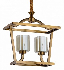 Подвесной светильник LUMINA DECO Atlanta бронза арт. LDP 1222-2 MD