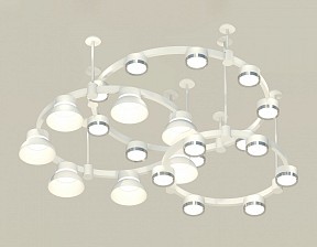 Подвесная люстра Ambrella Light XR белый арт. XR92212100