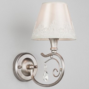Бра Eurosvet Incanto металл арт. 60069/1 серебро