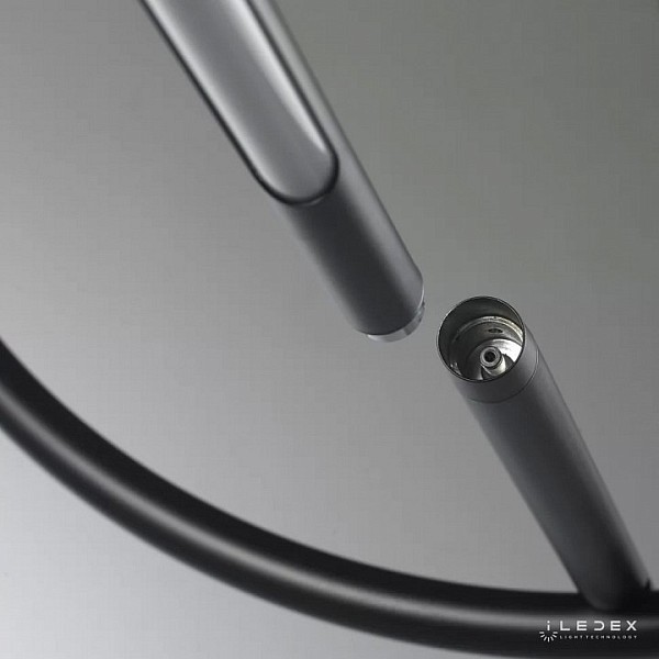 Подвесной светильник iLedex Zoom черный арт. 8075P/S-18W-3000K MBK-WH