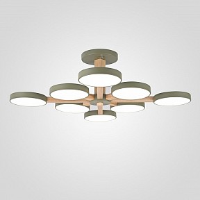Люстра на штанге Imperiumloft TURNA Khaki зеленый арт. TURNA-B01