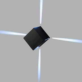 Накладной светильник DesignLed Kvadratish черный арт. GW-5201-6-BL-CW
