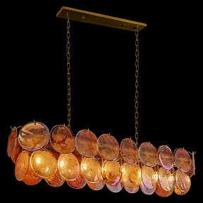 Подвесная люстра Loft it Lolly бронза арт. 10492/1200R Pink