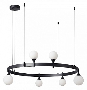 Подвесная люстра Kink Light Бьянки черный арт. 07808-6,19