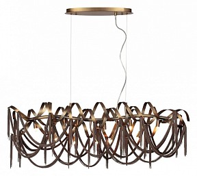 Подвесная люстра Odeon Light Chainy коричневый арт. 5066/10