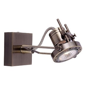 Спот Arte Lamp Costruttore бронза арт. A4300AP-1AB