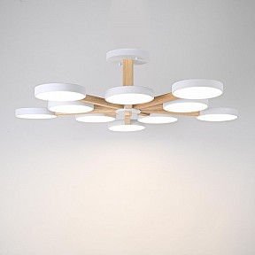 Люстра на штанге Imperiumloft TURNA White белый арт. TURNA-B01