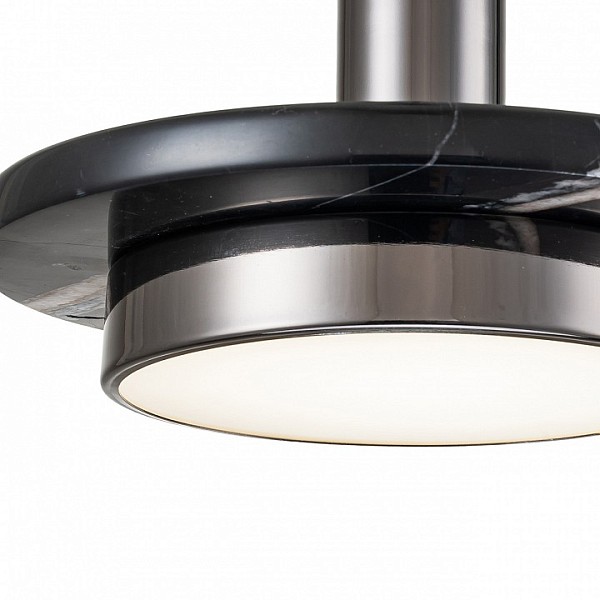 Подвесной светильник Escada 10260 черный арт. 10260/1LED Black marble