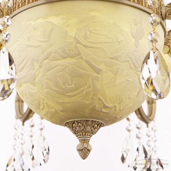 Подвесная люстра Bohemia Ivele Crystal AL7801 белый арт. AL78101P/8/250 A WMG P1 U Rose