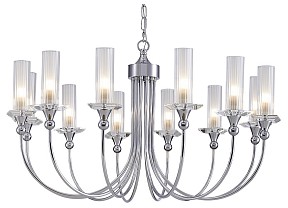 Подвесная люстра Newport 4580 хром арт. 4586+6/С chrome
