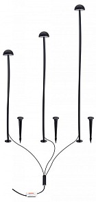 Наземный светильник Arte Lamp MOTUS черный арт. A1081PA-3BK