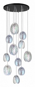 Подвесная люстра Odeon Light Mussels черный арт. 5039/11