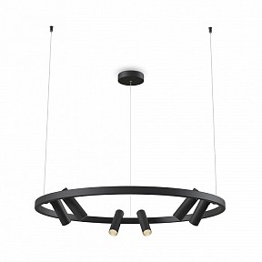 Подвесная люстра Maytoni Halo черный арт. MOD102PL-L42BK