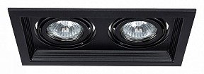 Встраиваемый светильник Arte Lamp Canis черный арт. A6661PL-2BK