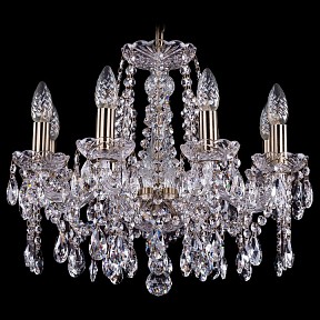 Подвесная люстра Bohemia Ivele Crystal 1413 яркие арт. 1413/8/165/Pa