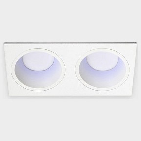Встраиваемый светильник Italline IT08-8013 белый арт. IT08-8013 white 4000K 2 шт + IT08-8015 white