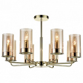 Люстра на штанге Vele Luce Licia золото арт. VL1924L08
