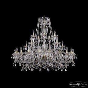 Подвесная люстра Bohemia Ivele Crystal 1411 золото арт. 1411/20+5+5/460 G