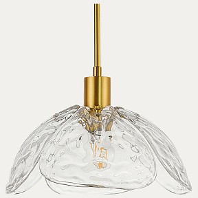 Светильник на штанге Imperiumloft FLEUR A золото арт. FLEUR-A01