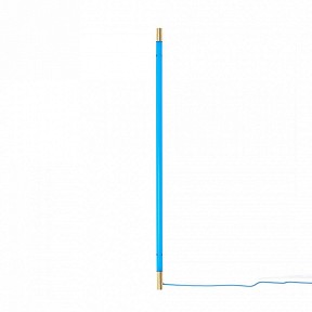 Накладной светильник Seletti Linea Goldenends голубой арт. 06940 BLU