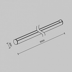 Соединитель для треков Maytoni Technical Accessories for system Parity черный арт. TRA130SR-3B