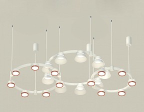 Подвесная люстра Ambrella Light XR белый арт. XR92082020
