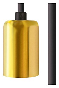 Сетевой провод Nowodvorski Cameleon Cable E27 BL/BS бронза арт. 8661