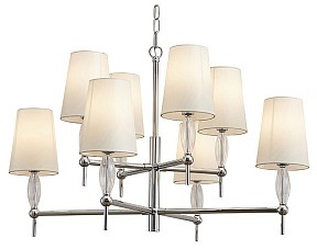 Подвесная люстра Newport 4370 хром арт. 4378/C chrome