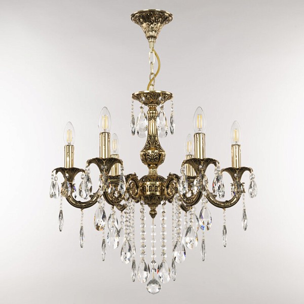Подвесная люстра Bohemia Ivele Crystal AL7901 золото арт. AL79101/6/175 B GB