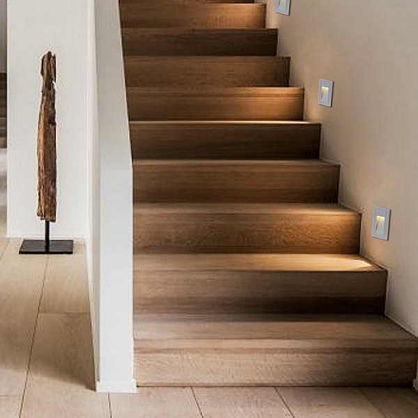 Встраиваемый светильник Reluce  серый арт. 86606-9.0-001TL LED3W GR