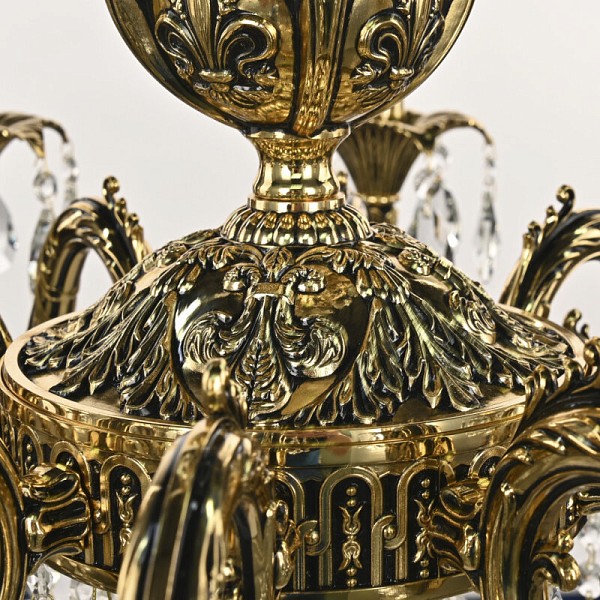 Подвесная люстра Bohemia Ivele Crystal AL7901 золото арт. AL79101/10/250 B GB