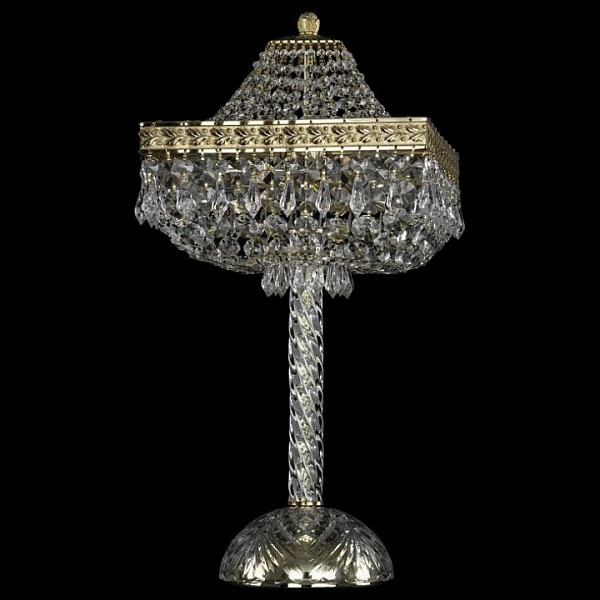 Настольная лампа декоративная Bohemia Ivele Crystal 1927 золото арт. 19272L4/H/25IV G