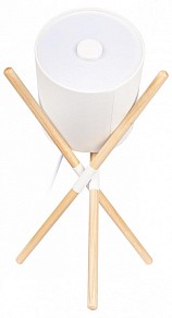 Настольная лампа декоративная Loft it Bobbin дерево арт. 10245T White