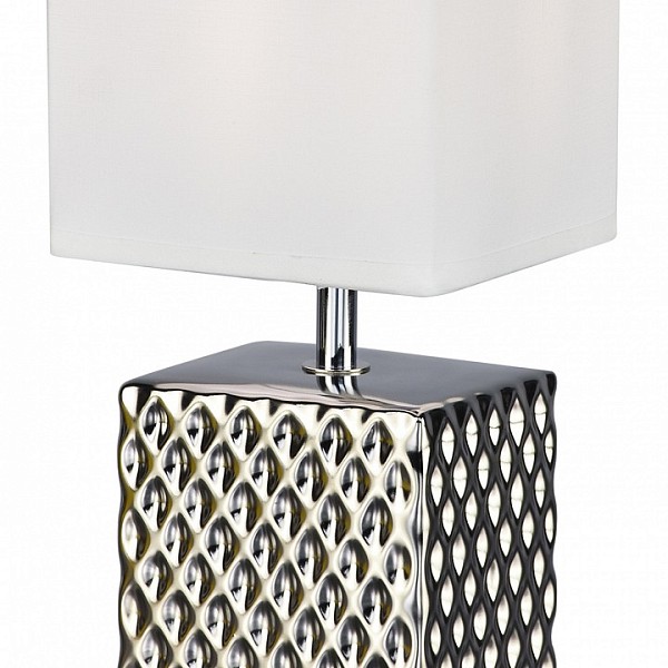 Настольная лампа декоративная Escada Edge серый арт. 10150/L Silver