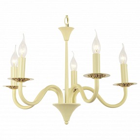 Подвесная люстра Arti Lampadari Pontone кремовый арт. Pontone E 1.1.5 C