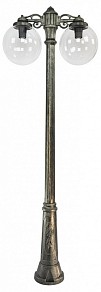 Фонарный столб Fumagalli Globe 300 бронза арт. G30.157.S20.BXE27DN