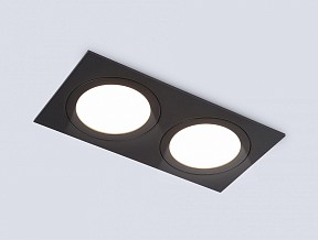 Встраиваемый светильник Ambrella Light TN черный арт. TN6615