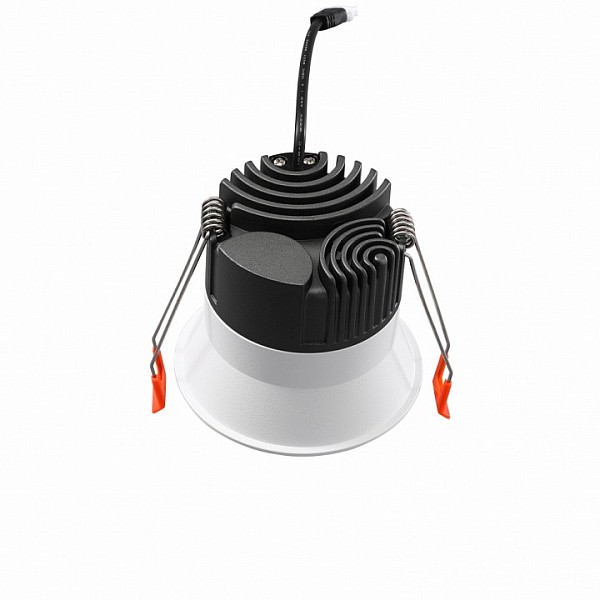 Встраиваемый светильник iLedex Technical Mars белый арт. DIM 212-12W-D95-4000K-24DG-WH