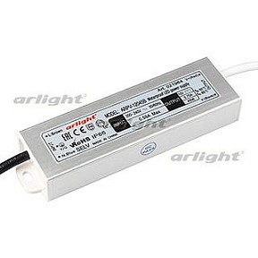 Блок питания Arlight  серый арт. ARPV-12045-B (12V, 3.8A, 45W)