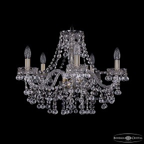 Подвесная люстра Bohemia Ivele Crystal 1409 золото арт. 1409/5/195 Pa