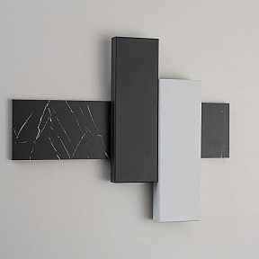 Накладной светильник Indigo Avanzato черный арт. 14023/2W Black stone