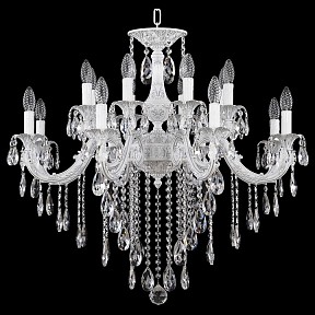 Подвесная люстра Bohemia Ivele Crystal AL7918 металл арт. AL79118/16/285 B WMN